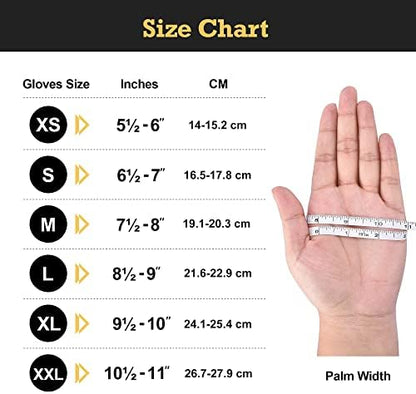 TitanFlex Thor Grip Heavy Duty Black Industrial Nitrile Gloves with Raised Diamond Texture, 8-mil, Latex Free