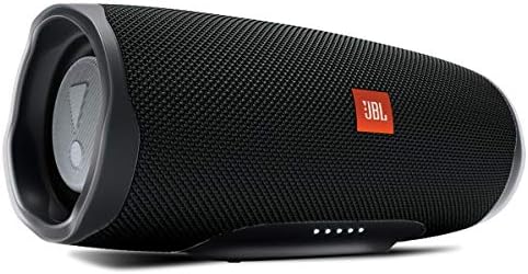 JBL Charge 4 Portable Waterproof Wireless Bluetooth Speaker - Black (Renewed)