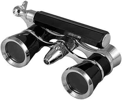 Aroncent Opera Glasses Binoculars 3X25 Mini Compact Binoculars with Handle for Adults Kids Women Vintage Theater Musical Concert