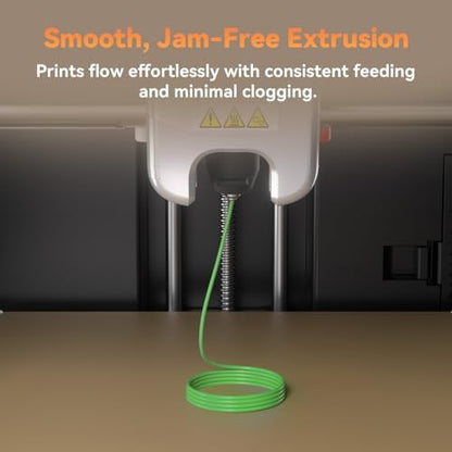 FLASHFORGE PLA Filament 1.75mm +/- 0.02mm, Matte Green 3D Printer Filament 1kg (2.2lbs) Spool, Excellent Printing Performance, Easy to Use for Most FDM 3D Printers