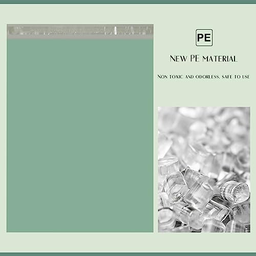 Metronic Large Poly Mailers 24x24 100 PCS, Strong Adhensive Shipping Bags for Clothing, Waterproof Shipping Envelopes for Small Business, Tear-resistant Mailers Poly Bags in Grayed Jade Green