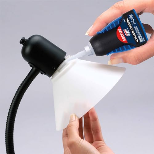 Loctite Super Glue Ultra Gel Control, Clear, 0.14 fl oz Bottle, 12 Pack - Superglue for Plastic, Wood, Metal, Crafts & Repair, Cyanoacrylate Adhesive Instant Glue, Quick Dry