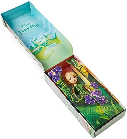 Disney Store Official Disney Princess Classic Doll (Tinker Bell from Peter Pan), 11 Inches, Includes Brush with Molded Details, Fully Posable Toy in Classic Outfit - Disney Princess Toys for Girls