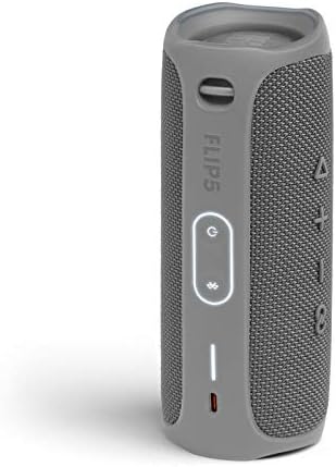 JBL FLIP 5 Waterproof Portable Bluetooth Speaker - Gray (Renewed)