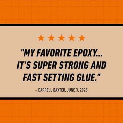 Gorilla 2 Part Epoxy, Clear Epoxy, 0.85 Ounce Syringe (Pack of 10) - 5 Minute Set, Incredibly Strong Bonding