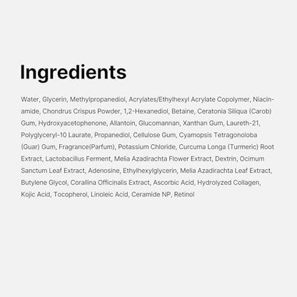 medicube Kojic Acid Turmeric Brightening Gold Jelly Gel Mask | Overnight Face Mask for Glass Glow Skin- Elasticity, Hydrating, Firming and Moisturizing | Korean Skincare, 28g x 4ea