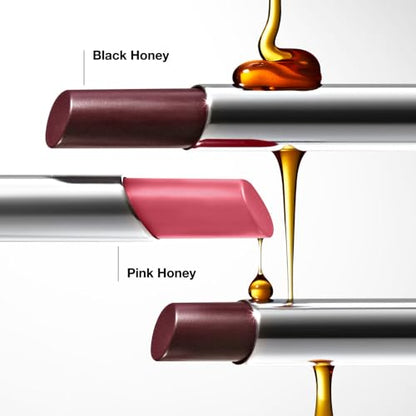 Clinique Almost Lipstick Tinted Lip Balm in 2 Iconic Shades Black Honey and Pink Honey | Sheer + Lightweight