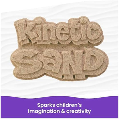 Kinetic Sand, 11lb (5kg) Natural Brown Play Sand Mega Box, Sensory Toys for Kids & Classroom, Back to School Teacher Must Haves (Packaging May Vary)