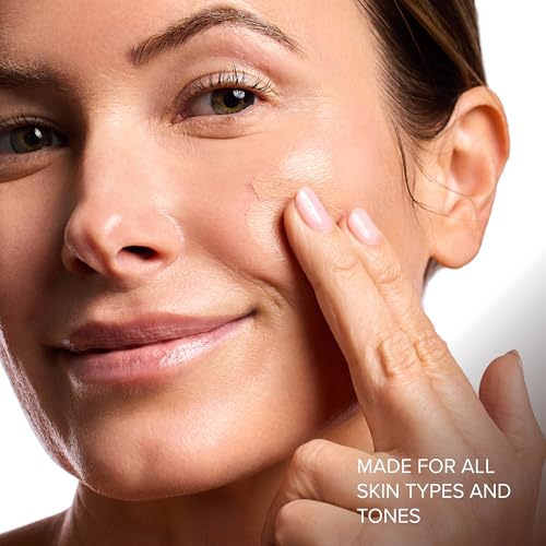 DRMTLGY Matte Tinted Moisturizer SPF 46 – Anti-Aging Face Sunscreen & Lightweight Makeup with Broad Spectrum UV Protection – Hydrating Skin Care & Face Moisturizer – 1.7 oz