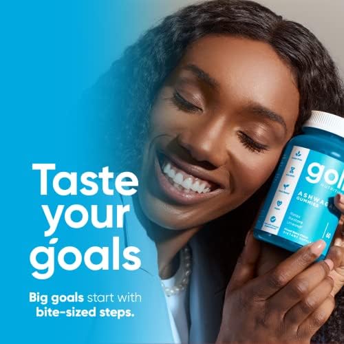 Goli Ashwagandha & Vitamin D Gummy - 180 Count - Mixed Berry, KSM-66, Vegan, Plant Based, Non-GMO, Gluten-Free & Gelatin Free Relax. Restore. Unwind, Pack of 3