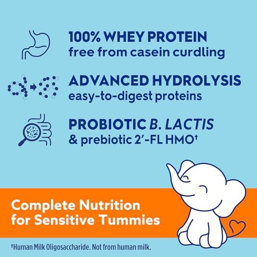 Good Start | Dr. Brown’s Gentle Pro, Baby Formula Powder, For Sensitive Tummies, Easy Digestion and Softer Poops, Infant Formula with Probiotics, DHA, Non-GMO, 32 OZ