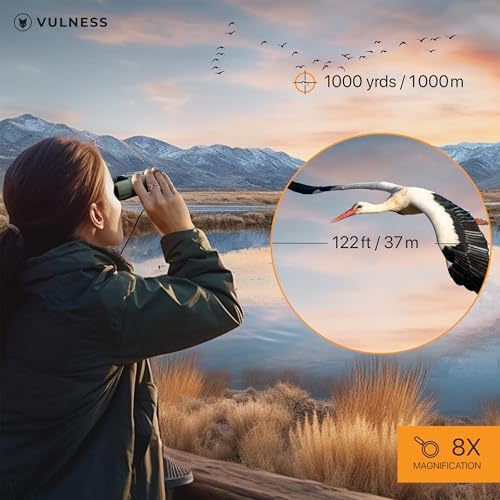 Small Binoculars for Adults and Kids | Cruise Ship Essentials Camping Bird Watching Travel Hiking Accessories Alaska Costa Rica Must Haves Packing List High Powered Mini Compact VULNESS (Camo, 8X21)