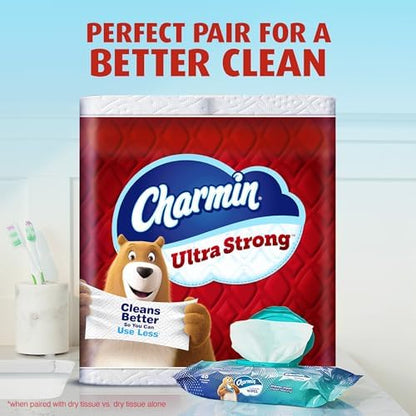 Charmin Ultra Strong Toilet Paper, 18 Mega XL Rolls = 108 Regular Rolls