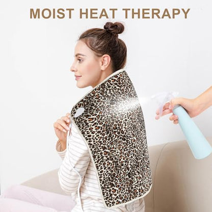 Heating Pad,Electric Heating Pads for Back,Hot Heated Pad for Abdomen,Shoulder,Knee,Multiple Temp and Auto Shut Off