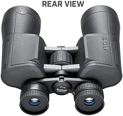 Bushnell PowerView 2 Binoculars, High-Definition Binoculars with Multi-Coated Lenses, Durable Aluminum Alloy Chassis, Wide Field of View, Ideal for Wildlife Observation, Hiking and Sporting Events