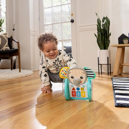 Baby Einstein Chase & Tap Earl Crawling Baby Toy, with Mirror and Music, Ages 6 Months and Up