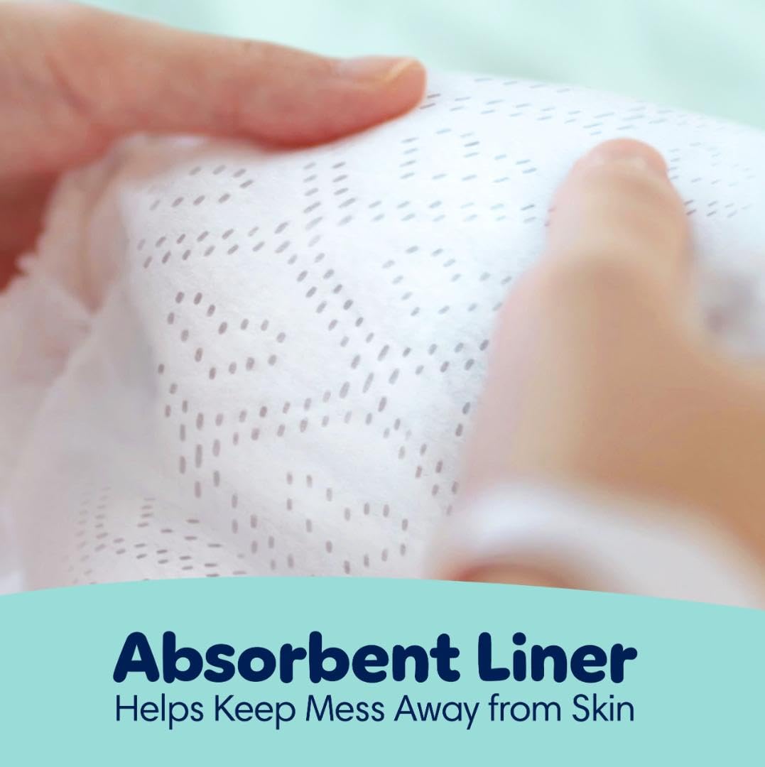 Pampers Overnight Diapers - Swaddlers Overnights - Size 4, 58 Count, Disposable Baby Diaper, Night Time Leak and Skin Protection