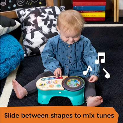 Baby Einstein + Hape DJ Discovery Musical Toy Turntable, Ages 6 Months and Up