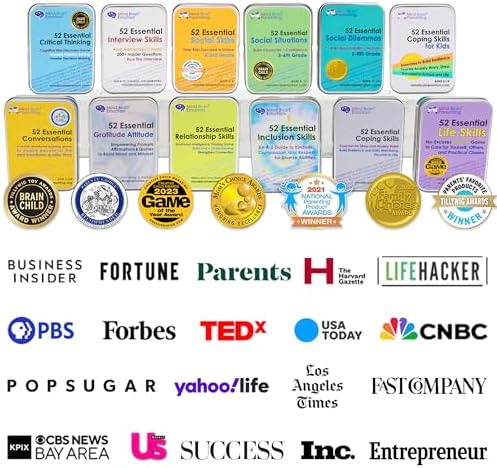 52 Essential Critical Thinking: Smart Flash Cards to Uncover Implicit Biases, Detect Cognitive Biases in Social Media, AI, Writing, Speech, Debate, for Teens & Adults - by Harvard Educator