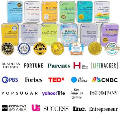 52 Essential Critical Thinking: Smart Flash Cards to Uncover Implicit Biases, Detect Cognitive Biases in Social Media, AI, Writing, Speech, Debate, for Teens & Adults - by Harvard Educator