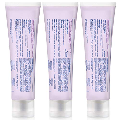 Mustela Baby Diaper Rash Cream 123 - Skin Protectant with Zinc Oxide - Fragrance Free & Paraben Free - with 98% Natural Ingredients - Various Packaging
