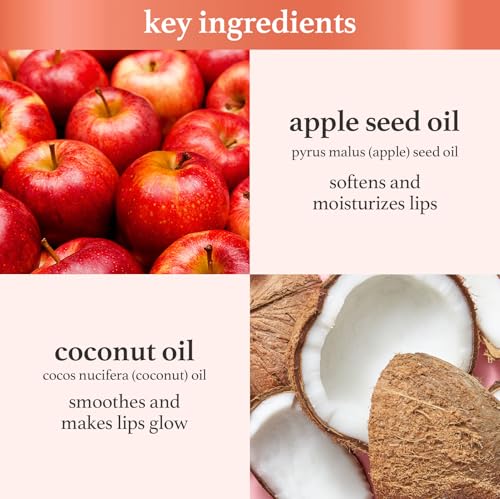 NOONI Korean Lip Oil Gift Set - Appleseed Lip Oil Trio, Tinted Lip Care, Hydrating, Lip Plumping, Long Lasting Moisture, Korean Vegan Makeup for Women, 0.12 Fl Oz x 3ea