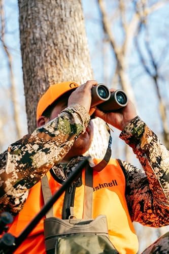Bushnell R3 Binoculars with Vault Lite Bino Chest Harness, HD Optical System, Fully Multi-Coated Lenses, EXO Barrier, IPX7 Waterproof - Binoculars for Bird Watching and Wildlife Observation