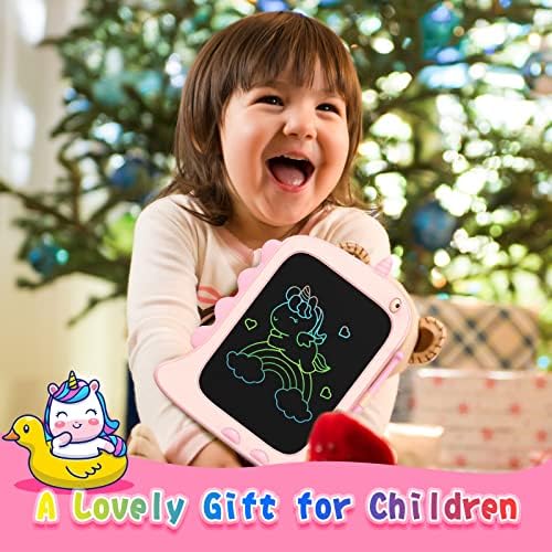 ORSEN 8.5 Inch LCD Doodle Board Tablet for Girls - Unicorn Drawing Pad for Kids 2-7 Years Old - Travel Toy Birthday Gift