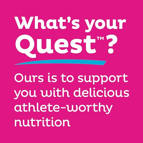 Quest Nutrition Birthday Cake Protein Bars, 20g Protein, 1g Sugar, 4g Net Carbs, Gluten Free, Keto Friendly, 12 Count