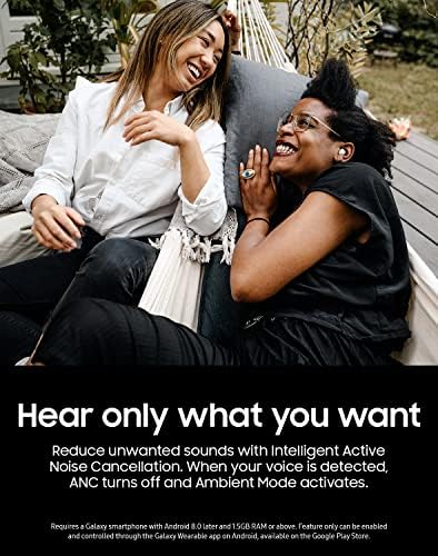 SAMSUNG Galaxy Buds 2 Pro True Wireless Bluetooth Earbuds w/ Noise Cancelling, Hi-Fi Sound, 360 Audio, Comfort Ear Fit, HD Voice, Conversation Mode, IPX7 Water Resistant, Graphite (Renewed)