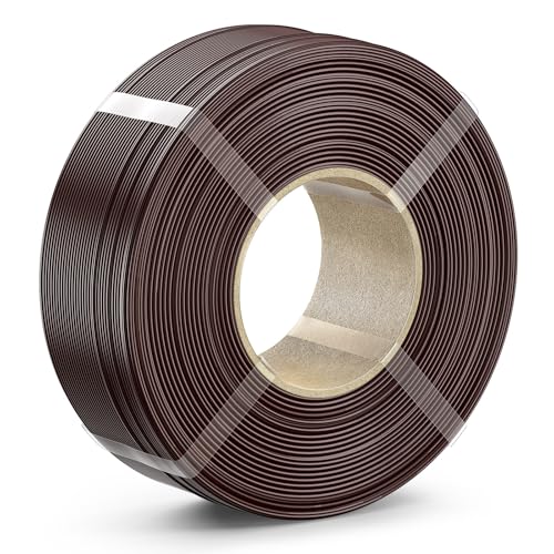 PETG Filament 1.75mm, 1kg(2.2lbs) SUNLU Refill 3D Printer Filament, 1.75mm Dimensional Accuracy +/- 0.02mm, Roasted Chestnut