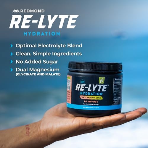 REDMOND Re-Lyte Hydration Electrolyte Powder Mix (Watermelon Lime)