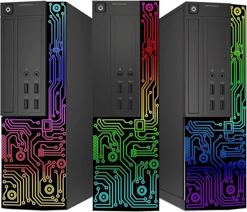 Dell Optiplex Small Desktop Computer (SFF) PC | Quad Core Intel i5 (3.2GHz) | 16GB DDR3 RAM | 512GB SSD | 24 Inch Monitor | RGB Gaming Keyboard & Mouse, Headset | Windows 10 Pro (Renewed)