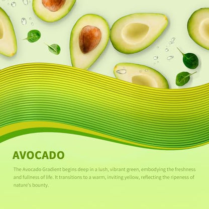 OVERTURE Rainbow PLA Filament 1.75mm, Neatly Wound 3D Printer Filament 1kg Spool (2.2lbs), Dimensional Accuracy +/- 0.02 mm, Fit Most FDM 3D Printers (Avocado)