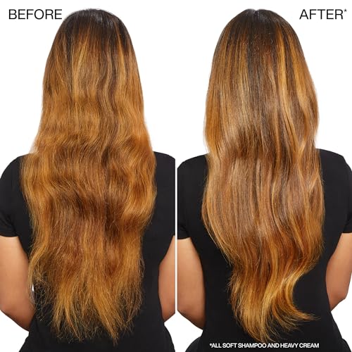 Redken All Soft Shampoo - Moisturizes & Hydrates Dry Hair, Softens & Adds Shine, With Argan Oil, Safe For Color-Treated Hair