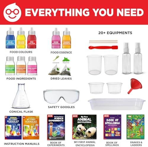 Doctor Jupiter Ultimate Gift Set of Learning| Set of ‘My First Science Kit’, ‘Little Genius Kit’ for Kids Ages 4-6|Birthday Gift for Boys, Girls| STEM Learning & Education Toys for 4,5,6 Year Old