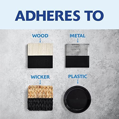 Rust-Oleum 249122-6PK Painter's Touch 2X Ultra Cover Spray Paint, 12 oz, Gloss Black, 6 Pack