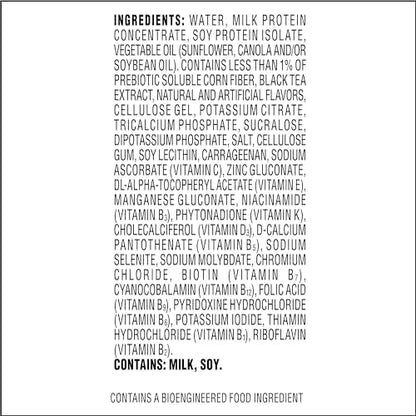 Atkins Chai Tea Latte Flavored Protein Shake, High Protein Shake, Low Glycemic, Low Carb, Low Sugar, Keto Friendly, Gluten Free, 12 count (3 sets of 4)