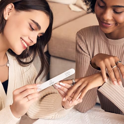 Beetles Gel Nail Polish Kit with U V Light 80Pcs Color Enchantment 55 Colors Gel Polish Starter Kit with Base Top Coat Nail Art Stickers Manicure Tools Gift for Women