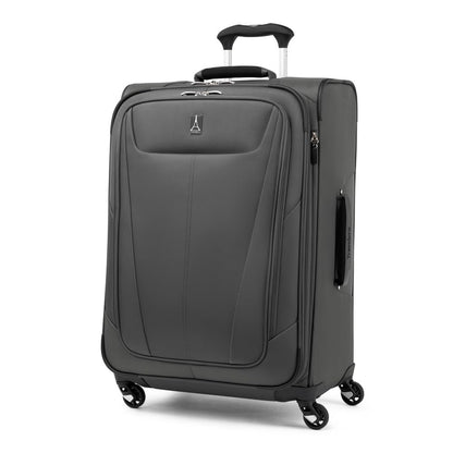 Travelpro Maxlite 5 Softside Expandable Luggage with 4 Spinner Wheels, Lightweight Suitcase, Men and Women, Shadow Grey, 3-Piece Set (21/25/29)
