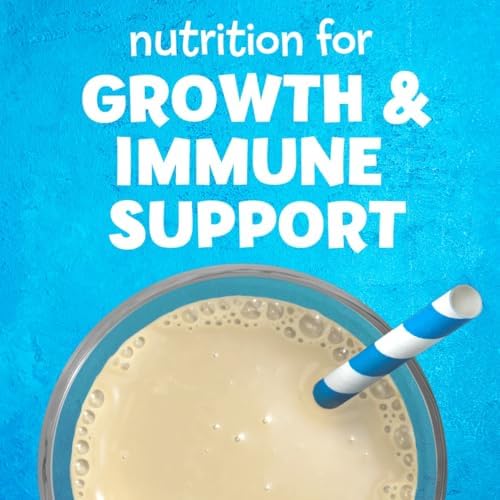 PediaSure Grow & Gain with Immune Support Shake Mix Powder, 23 Vitamins & Minerals, 6g Protein, Non-GMO, Gluten-Free, Vanilla, 14.1 oz Can, Pack of 3-24 servings