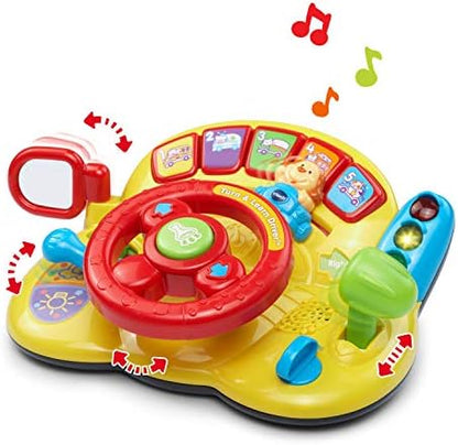 VTech Turn and Learn Driver (Frustration Free Packaging), Yellow