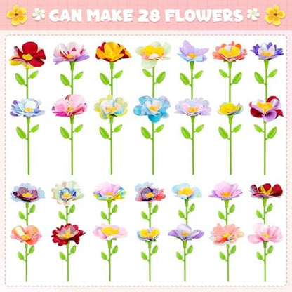 DIY Fabric Flower Bouquets Toys Accessories - Flowers Market Toy Accessories - Arts & Crafts Toy Accessories