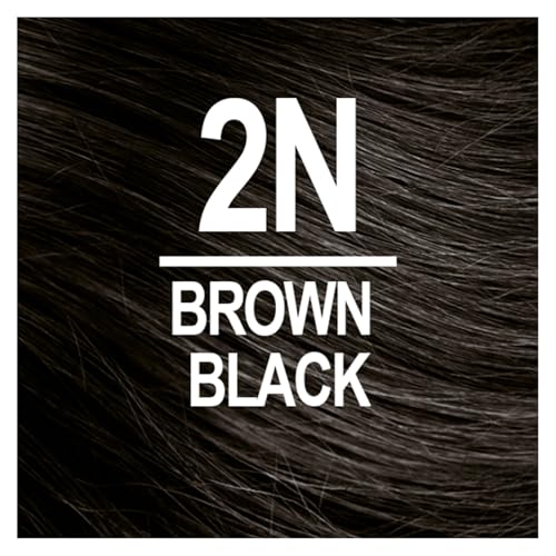 Naturtint 2N Brown Black Permanent Hair Color (Pack of 6), Ammonia Free, Vegan, Cruelty Free, up to 100% Gray Coverage, Long Lasting Results (Packaging may vary)