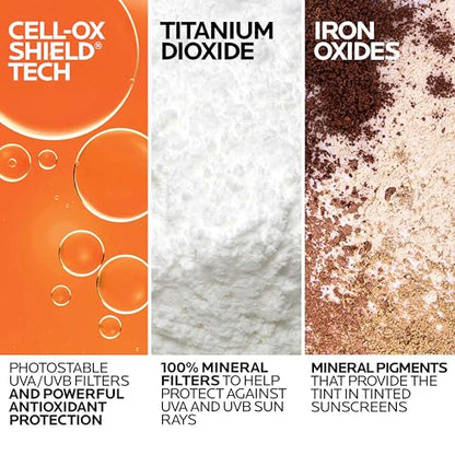 La Roche-Posay Anthelios Sunscreen SPF 50, Ultra-Light Fluid Broad Spectrum SPF 50, Face Sunscreen with Titanium Dioxide Mineral, Lightweight & Fast-Absorbing, Oil-Free, Matte Finish