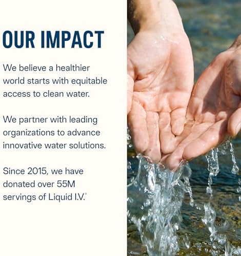 Liquid I.V.® Hydration Multiplier - Lemon Lime | Electrolyte Powder Drink Mix | 1 Pack (16 Servings)