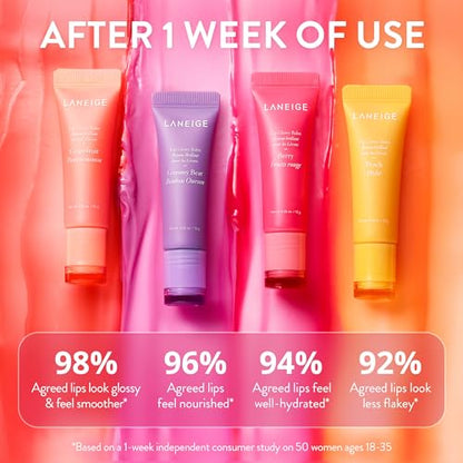 LANEIGE Lip Glowy Balm: Sheer Tinted Lip Moisturizer with Shea Butter, for Hydrating Shine & Soft Lips