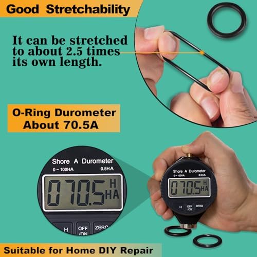 32 Size 705 Pcs Plumbing Washers and O-Ring Kit 2-in-1 Rubber Gasket Assortment Kit for Faucet Spigot Garden Hose Pressure Washer Plumbing Repair