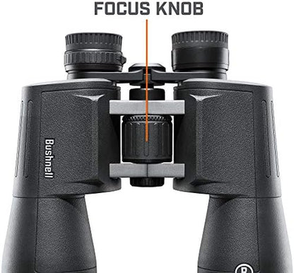 Bushnell PowerView 2 Binoculars, High-Definition Binoculars with Multi-Coated Lenses, Durable Aluminum Alloy Chassis, Wide Field of View, Ideal for Wildlife Observation, Hiking and Sporting Events