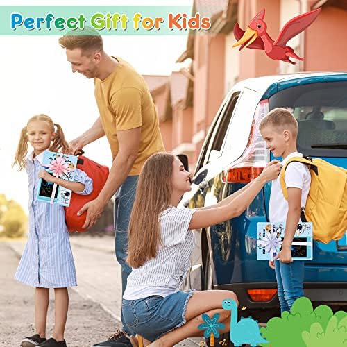 FLUESTON LCD Writing Tablet, Doodle Board Toys Gifts for 3-8 Year Old Girls Boys, 10 Inch Colorful Electronic Board Drawing Pad for Kids, Gifts for Toddler Educational Learning Travel Birthday, Green